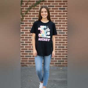 Disney Mickey Mouse Black T-Shirt